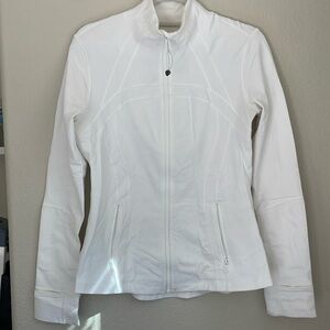 Lululemon define jacket Sz 10 white